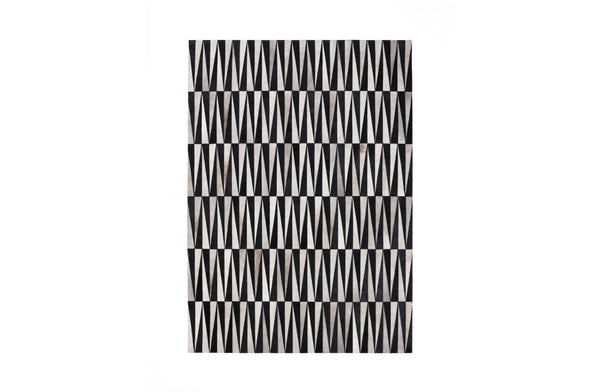 Opal Leather Rug