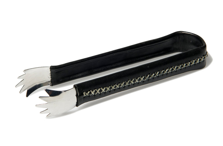 Leather Ice Tongs