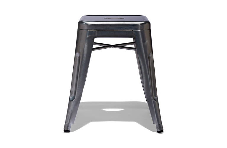 Marais Table Stool Galvanized