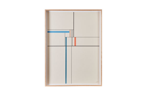 Striped Art Print