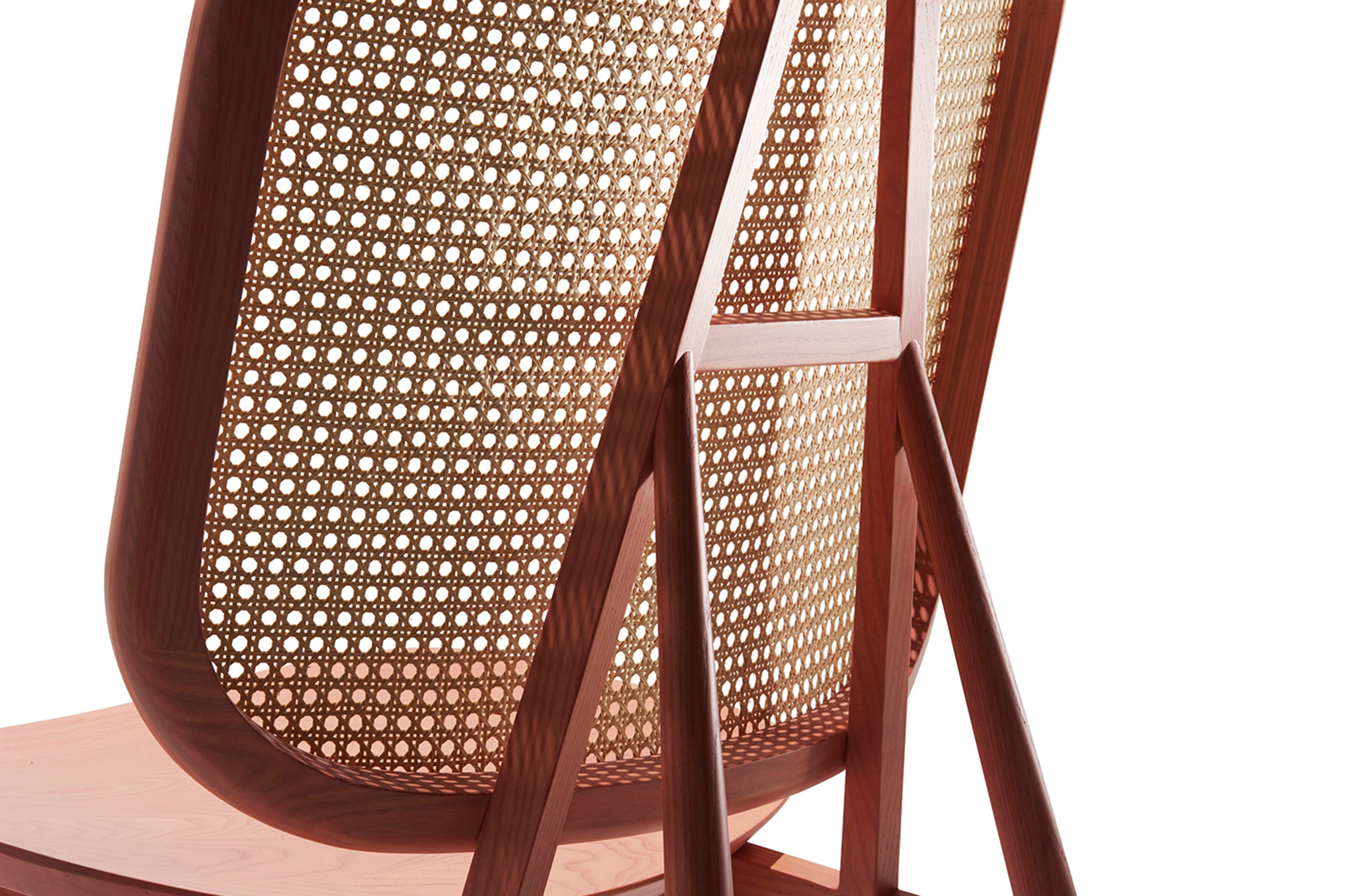 Industry West Cane Lounge Chair