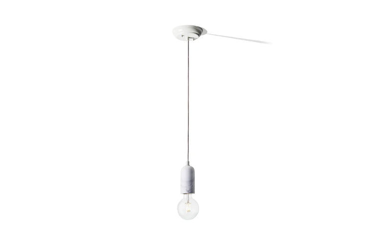 Terrene Bullet Pendant White