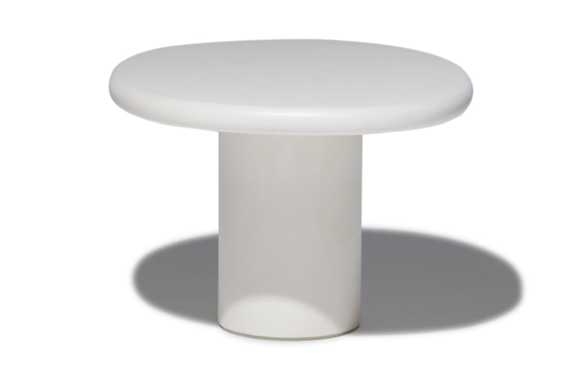 Canberra Organic Side Table - Latte Image 2