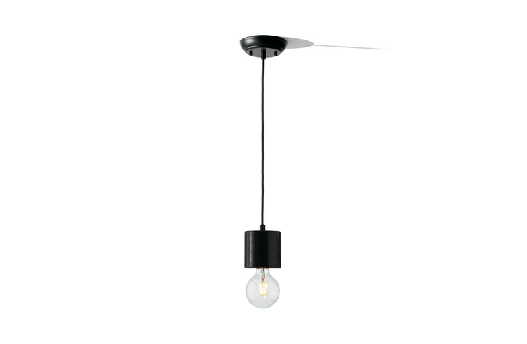 Terrene Bullet Pendant Black