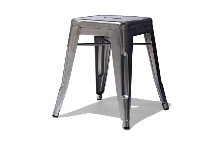 Marais Table Stool Galvanized