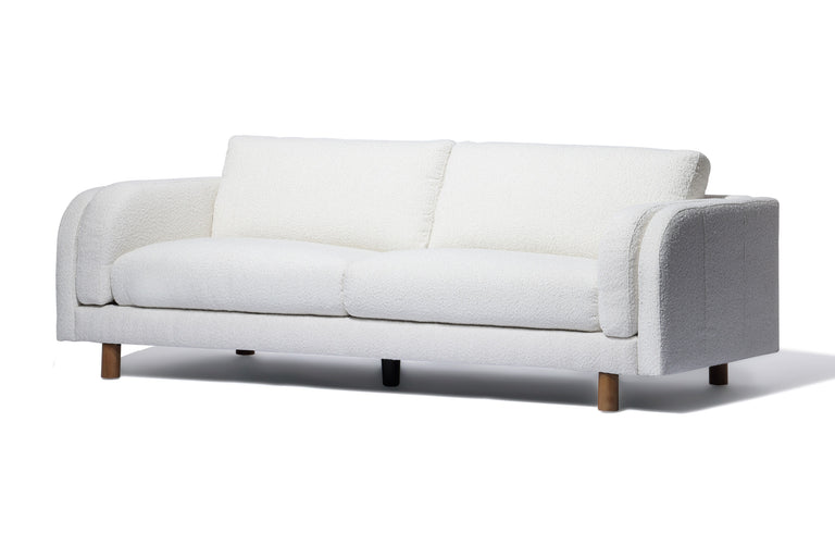 Ojai Sofa Ivory Boucle Fabric