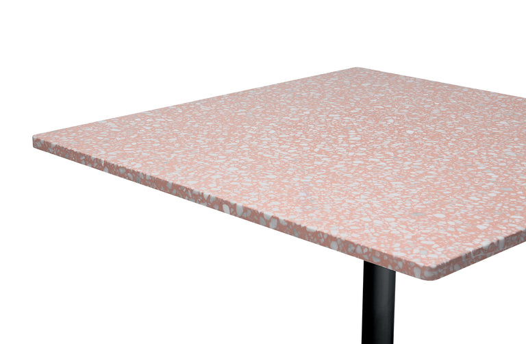Quadrata Bar Table Black & Pink