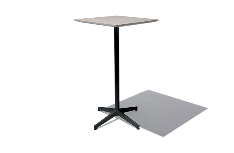 Quadrata Bar Table Tan & Black