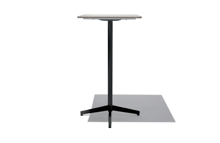 Quadrata Bar Table Tan & Black