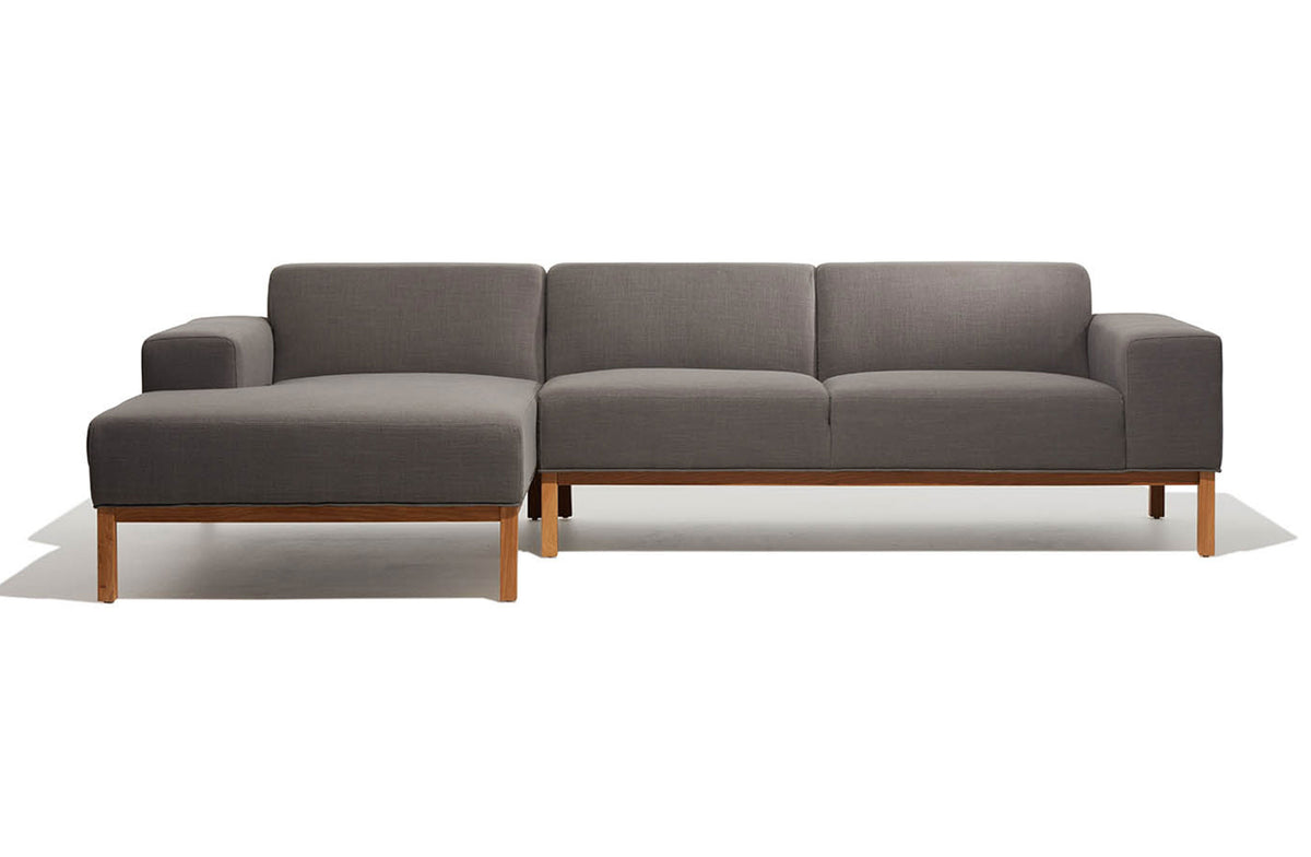 Stratos Sectional Sofa - Grey / Left Chaise Image 1