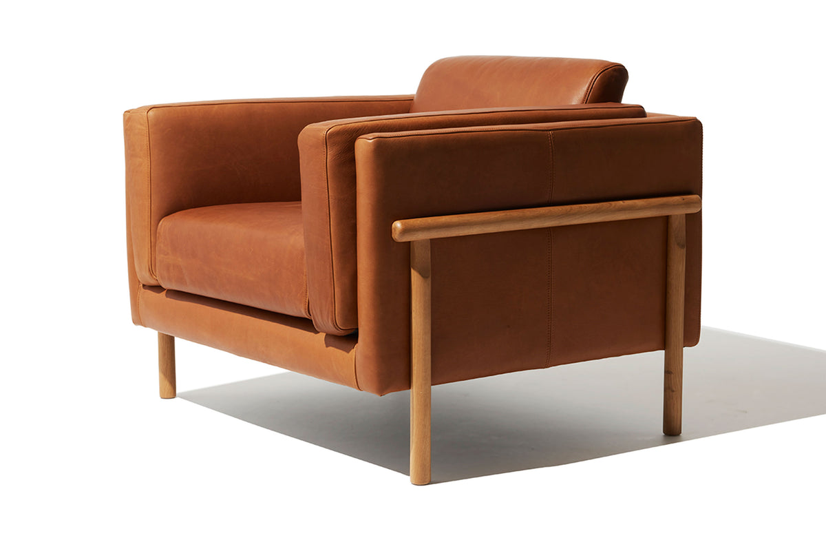 Moda Leather Lounge Chair -  Image 2