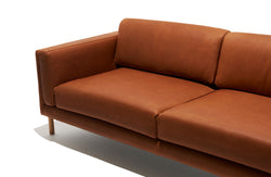 Moda Leather Sofa - 
