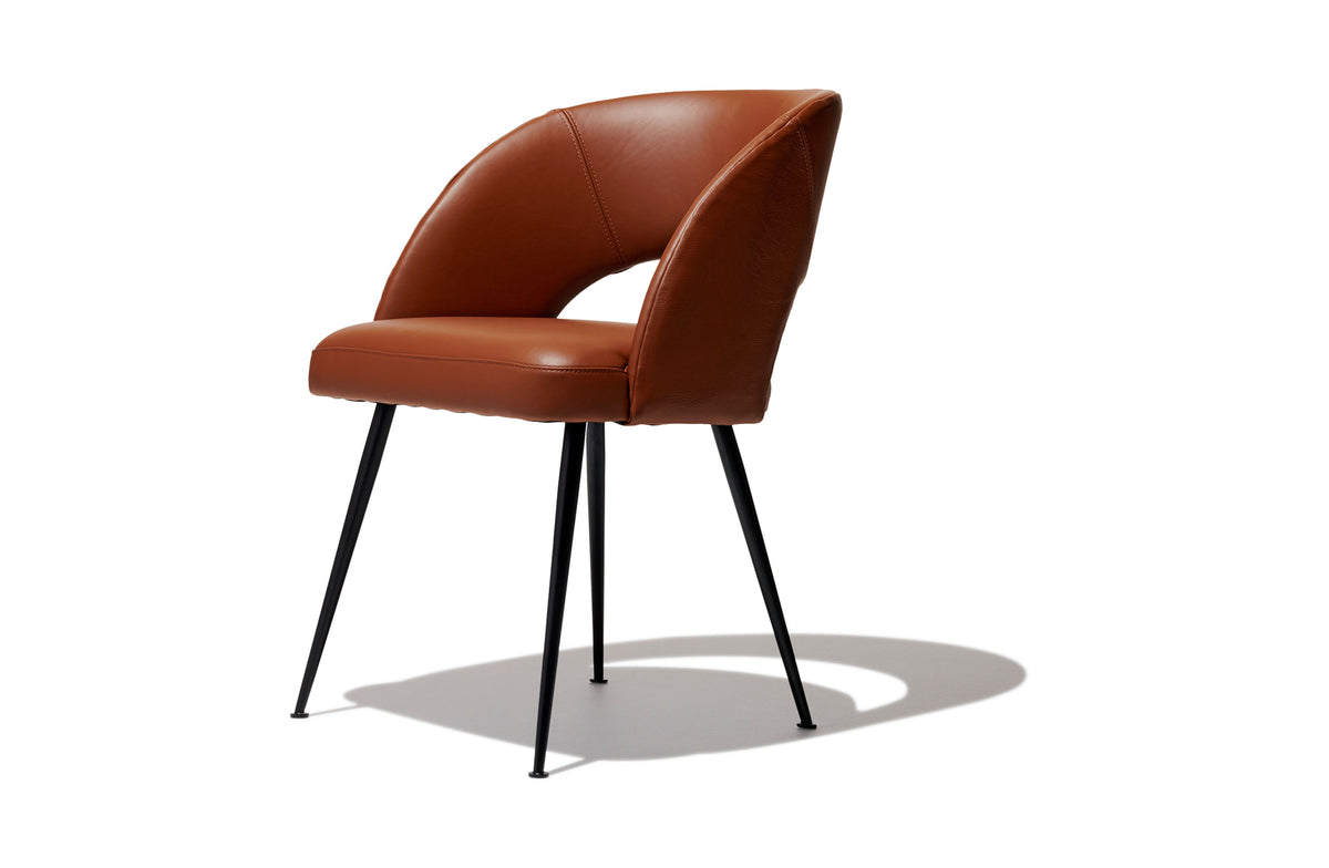 Clara Leather Dining Chair -  Image 2
