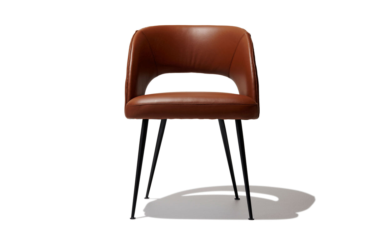 Clara Leather Dining Chair -  Image 1