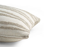 White Stripes Outdoor Cushion - 