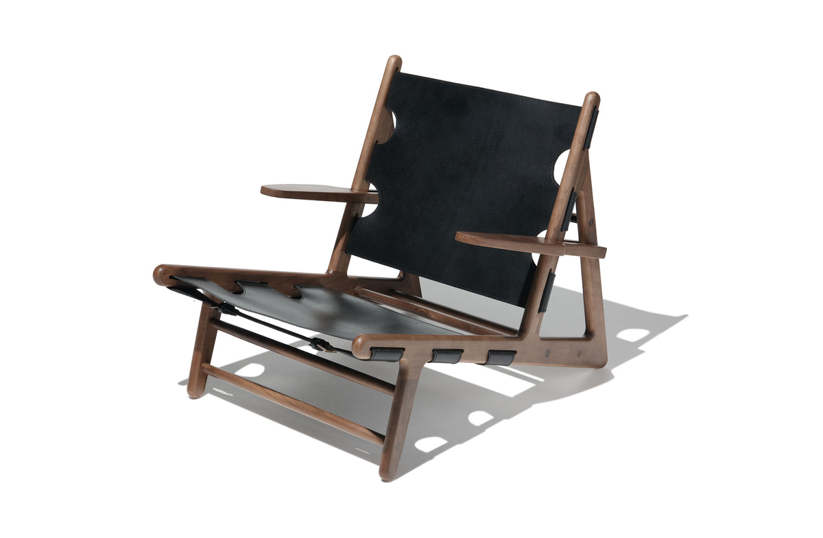 Yarra Leather Lounge Chair -  Image 1