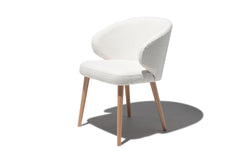 Caprice Dining Chair - Light Brown Leather