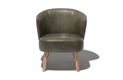 Caprice Lounge Chair - Light Brown Leather