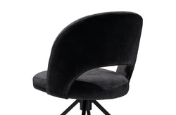 Dex Swivel Chair - Light Brown Leather