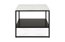 Stone Side Table - Black