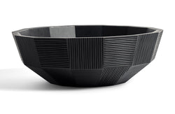 Black Striped Bowl - 