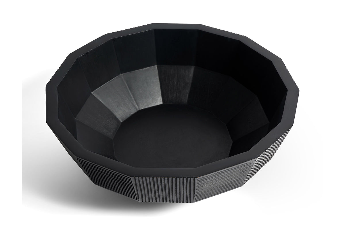 Black Striped Bowl -  Image 2