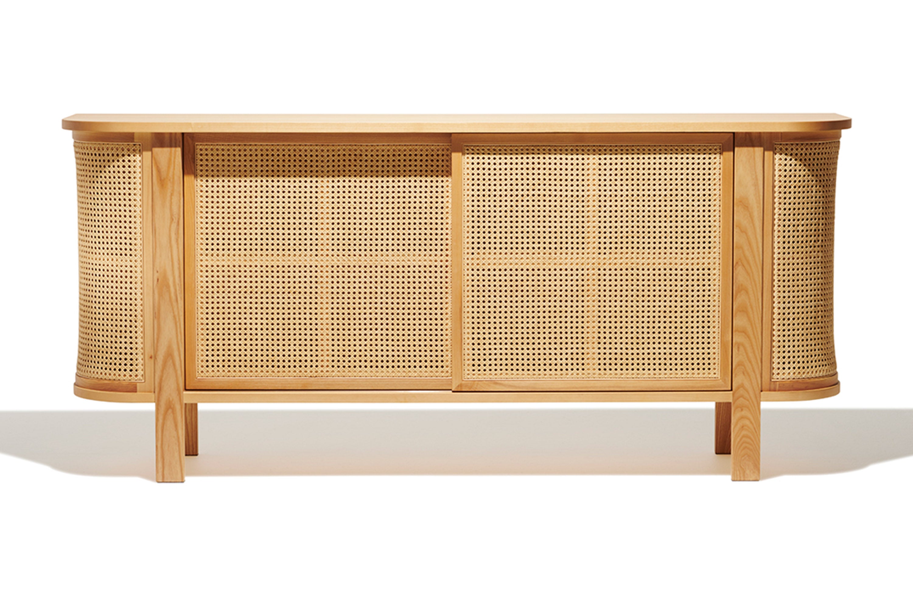 Industry west shop cane sideboard