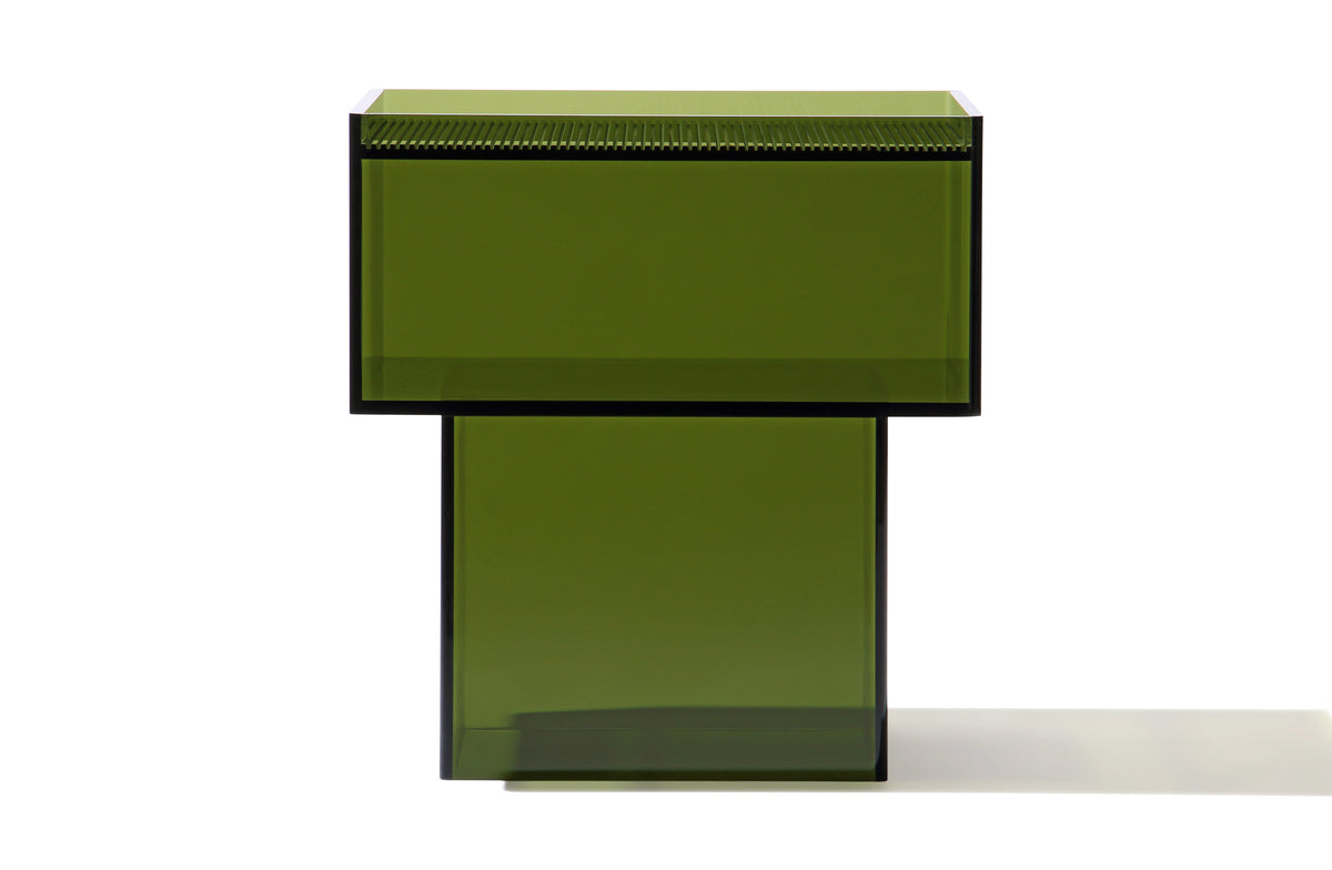 Capsule Side Table - Green Acrylic Image 2