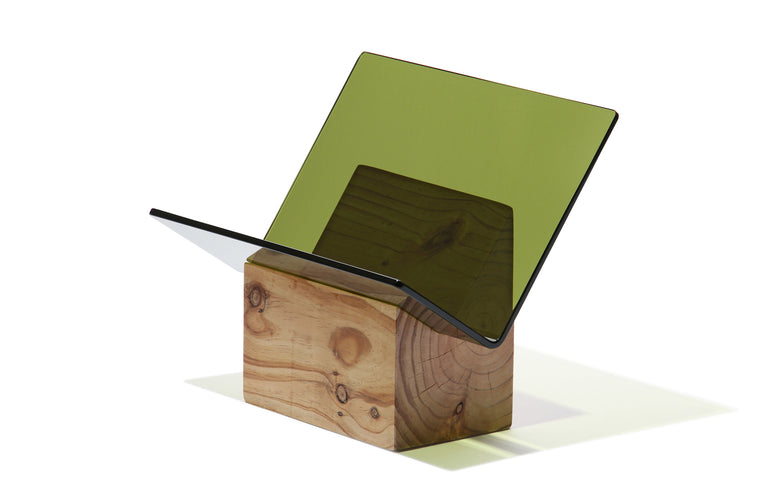 Corner Block Magazine Rack