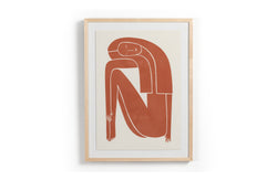Figurative Figure Terracotta by Roseanne K - 
