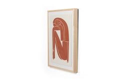 Figurative Figure Terracotta by Roseanne K - 