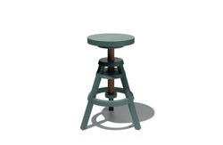 Folk Adjustable Stool - Cactus Green