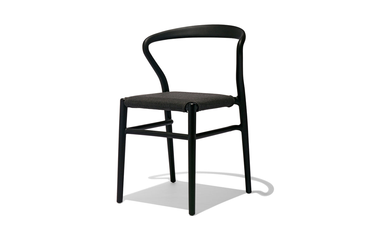 JOI Twentyfour Outdoor Dining Chair - Black Image 1