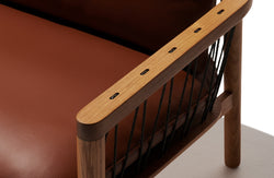Kerry Leather Lounge Chair - 
