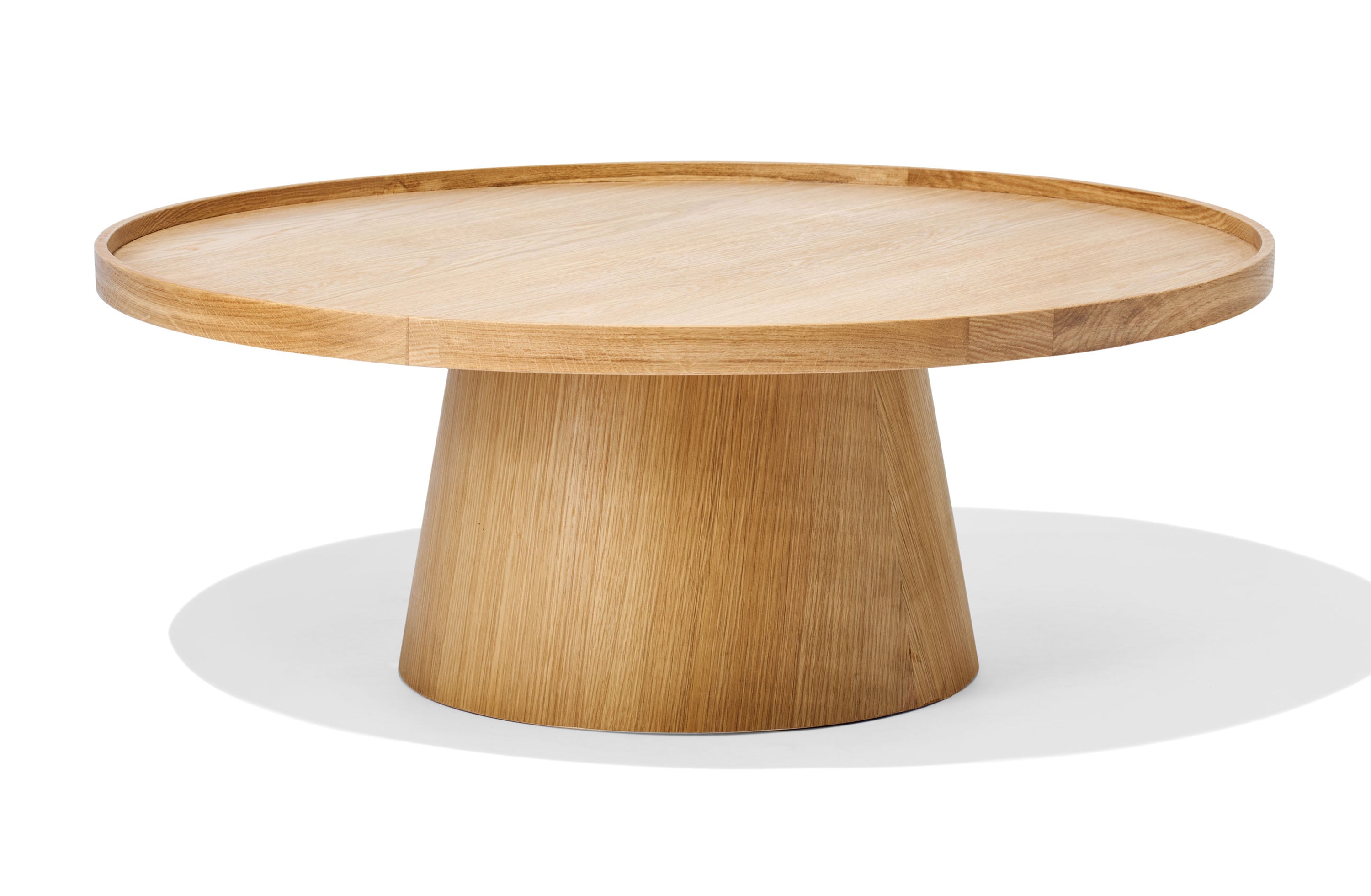 Pacific natural wood oval sales coffee table
