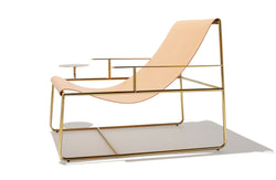 Industry West Melt Lounge Chair with Tray