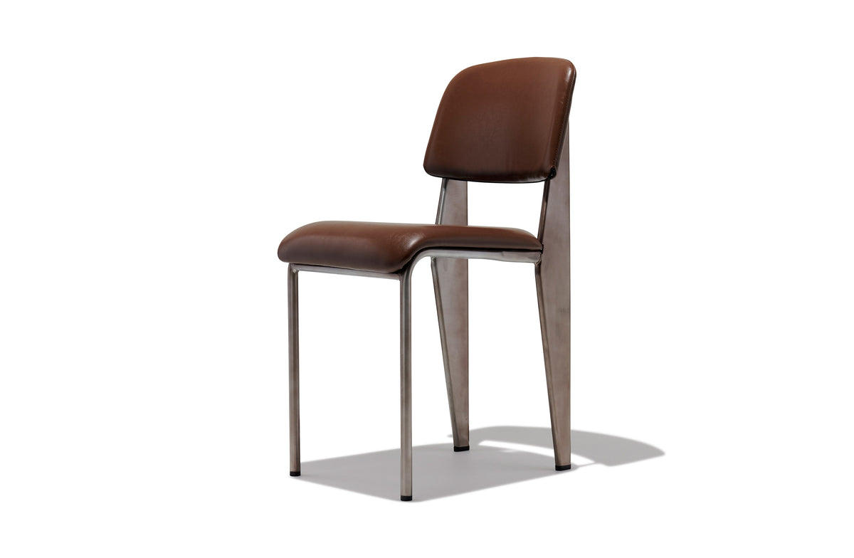 Jean Dining Chair - Chestnut Leather / Leather Image 2