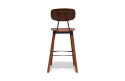 Public Counter and Bar Stool - Black / Counter