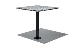 Quadrata Affixed Table - Tan / 30