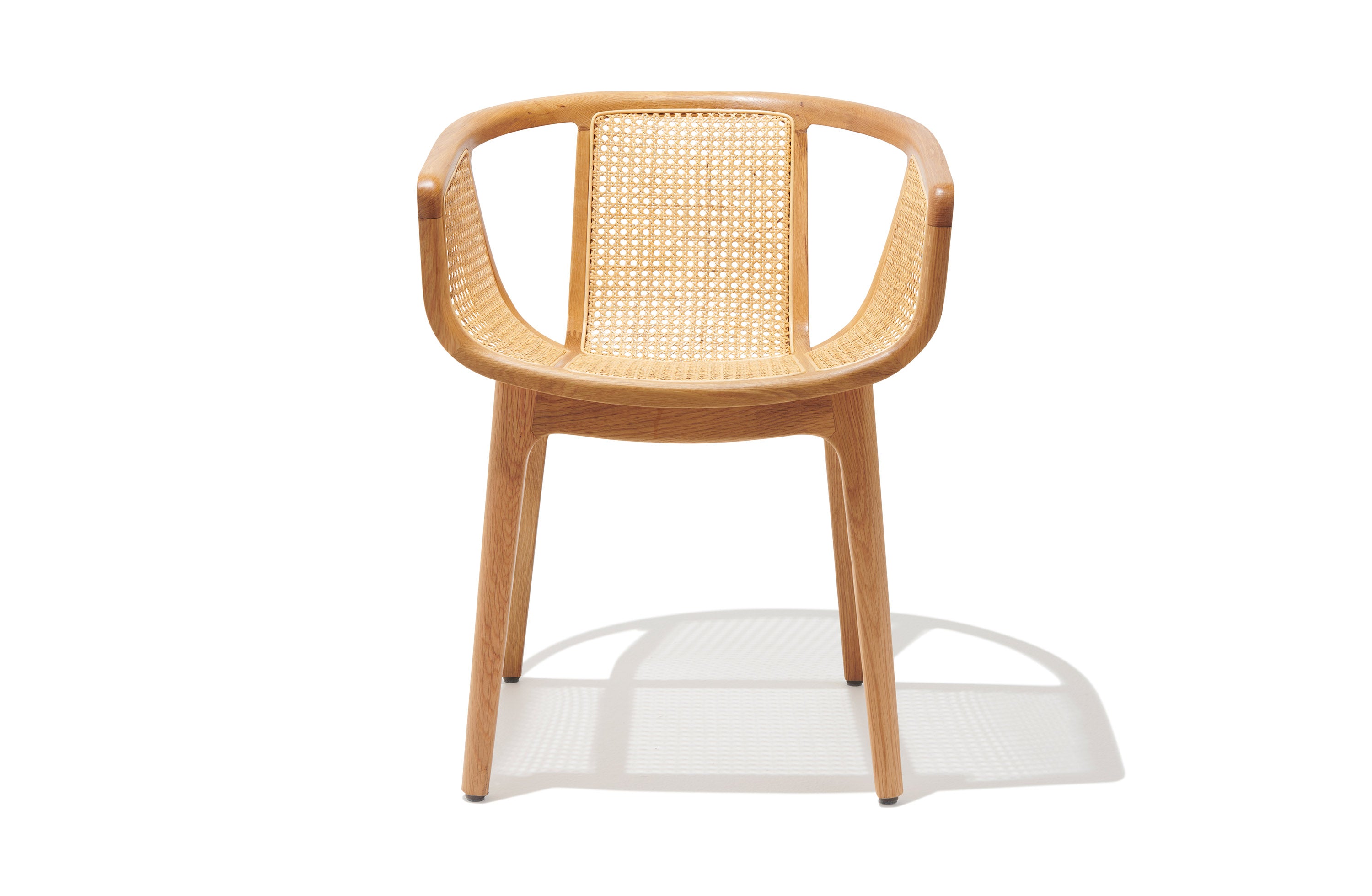 Industry west cane chair top
