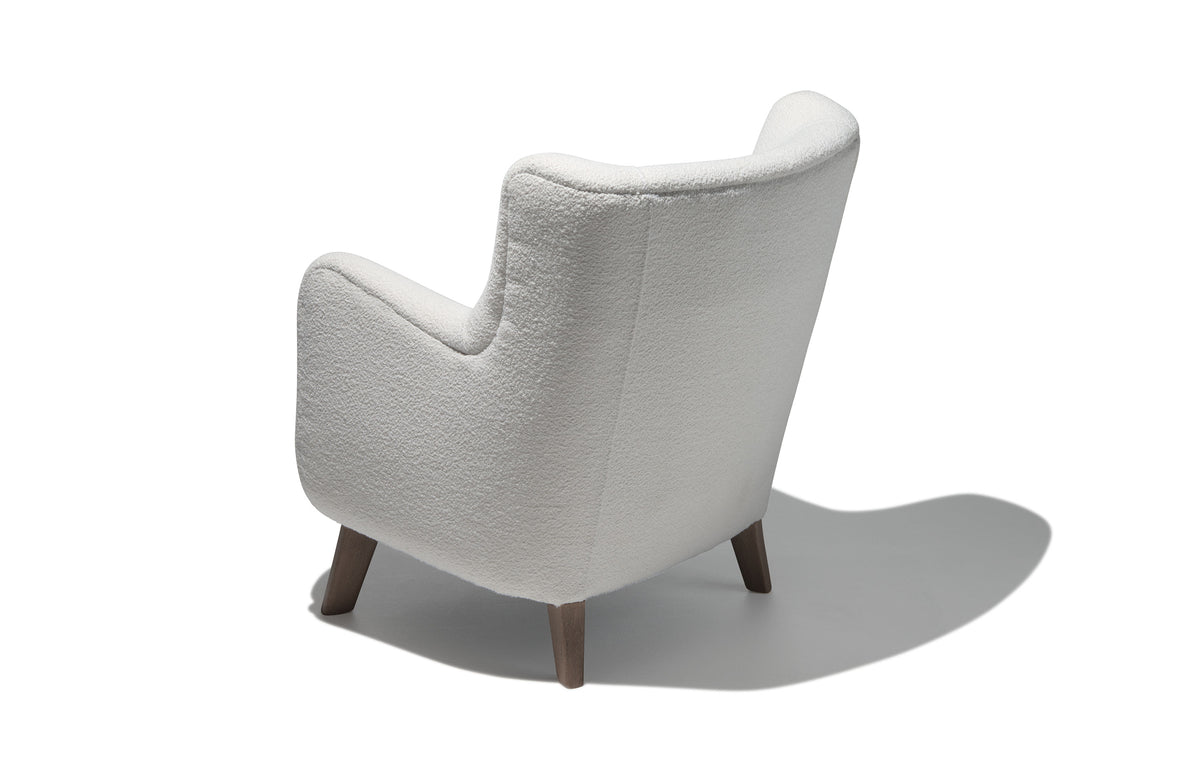 Yvette Lounge Chair - Ivory Boucle Image 2