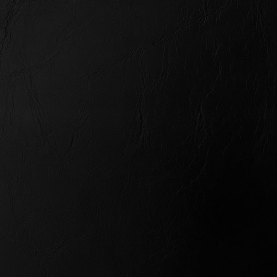 Midnight Black Leather Swatch